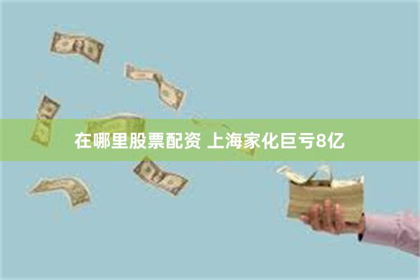 在哪里股票配资 上海家化巨亏8亿